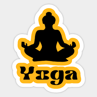 Yoga Sticker